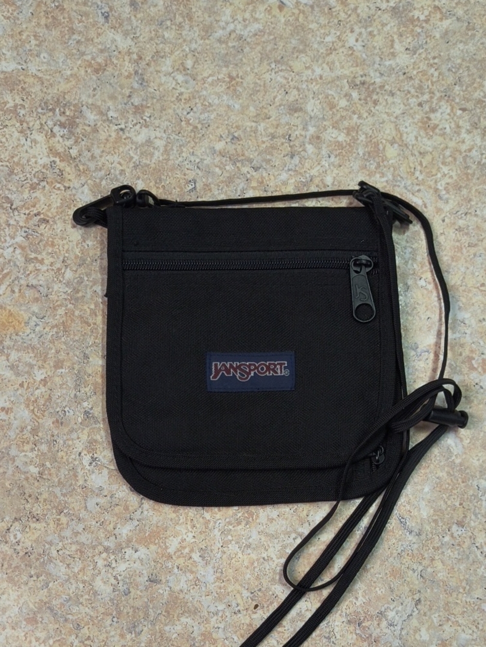 Jansport Black Compact Crossbody Belt Bag